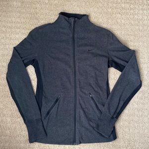 Nike Dri-Fit Lightweight Black & Grey Jacket